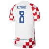 Camiseta de fútbol Croacia Kovacic 8 Primera Equipación Mundial 2022 - Hombre